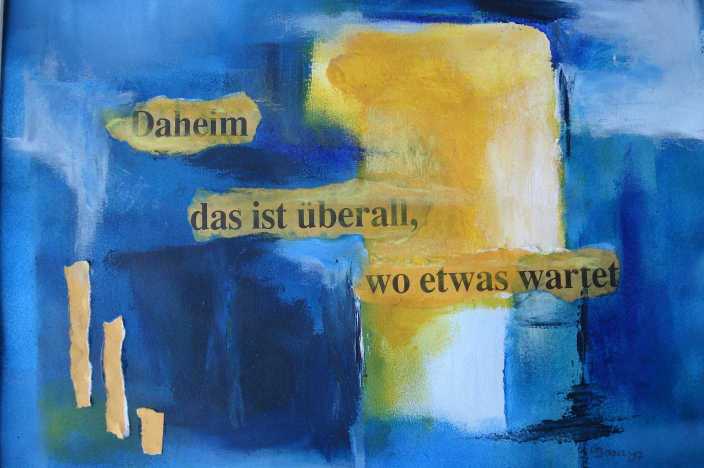 daheim ist �berall